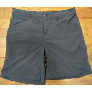 Patagonia Worn Wear Shorts Adult 6 Gray Pockets Hiking Camping Quandary Women's